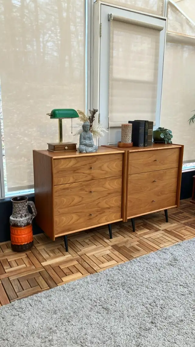 Mid century. TEAK TECK. Modulaire. Crédence, buffet, commode, ta - Photo 2