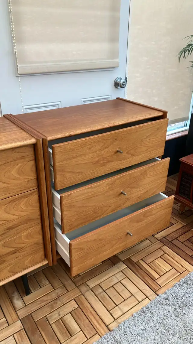 Mid century. TEAK TECK. Modulaire. Crédence, buffet, commode, ta - Photo 7