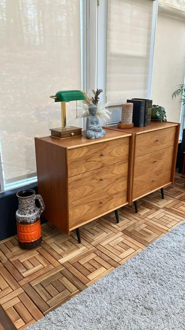 Mid century. TEAK TECK. Modulaire. Crédence, buffet, commode, ta - Photo 10