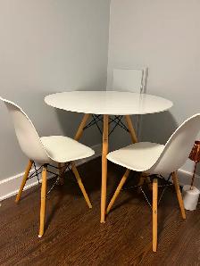Ensembles Table/2 chaises