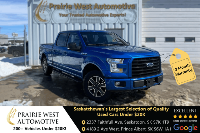2016 Ford F-150 XLT Crew Cab 5.0L V8