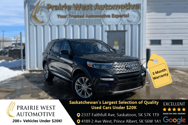 2020 Ford Explorer Limited 4WD - 7 Passenger