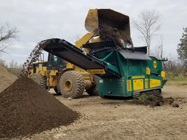 Revolver Trommel Screener for Topsoil, sand, gravel and stone - Photo 2