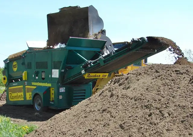 Revolver Trommel Screener for Topsoil, sand, gravel and stone - Photo 3