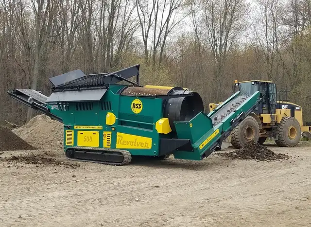Revolver Trommel Screener for Topsoil, sand, gravel and stone - Photo 8