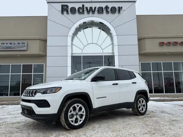 2025 Jeep Compass Sport 4x4 | 2L Turbo | Low KMs | Heated Seats