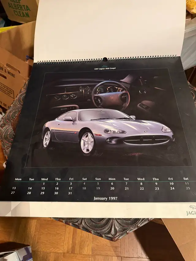Vintage 1997 Jaguar Dealers Only  Calendar— - Photo 2