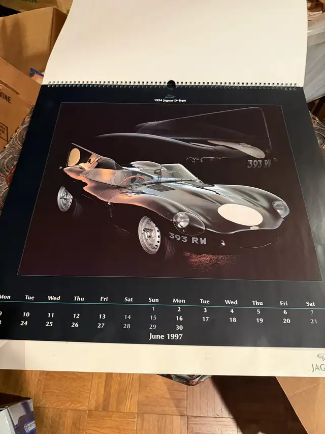 Vintage 1997 Jaguar Dealers Only  Calendar— - Photo 4