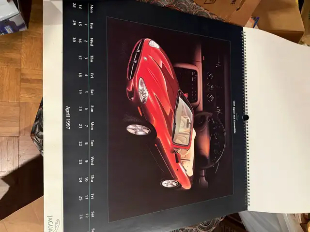 Vintage 1997 Jaguar Dealers Only  Calendar— - Photo 5