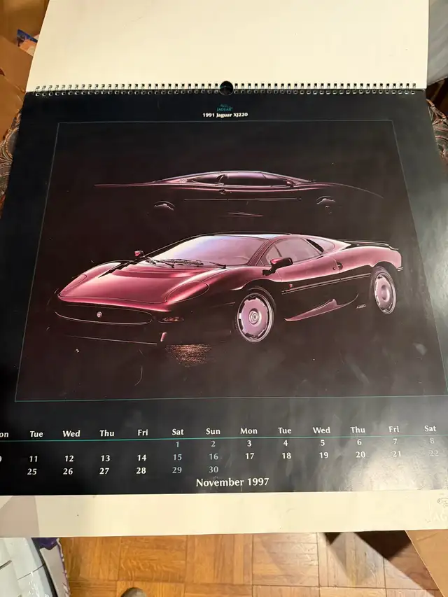 Vintage 1997 Jaguar Dealers Only  Calendar— - Photo 6