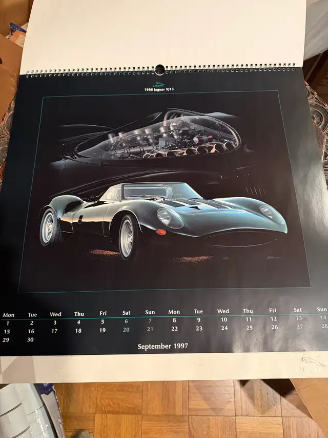 Vintage 1997 Jaguar Dealers Only  Calendar— - Photo 7