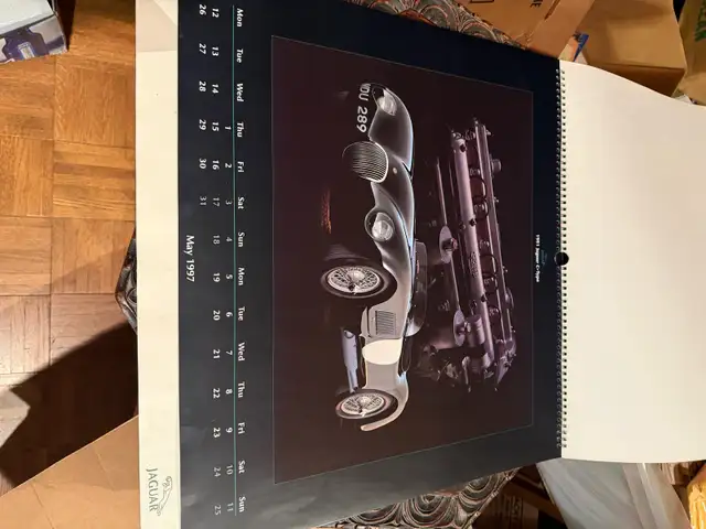 Vintage 1997 Jaguar Dealers Only  Calendar— - Photo 8