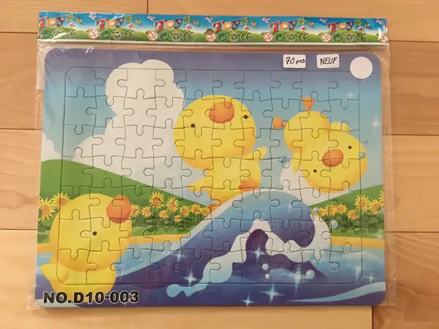 NEUF - Casse-têtes / Puzzles (9 CT) – 4 @ 70 pièces (K1) - Photo 10