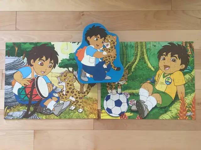 Casse-têtes / Puzzles (10 CT) – 24 à 35 pcs (K5) - Photo 2