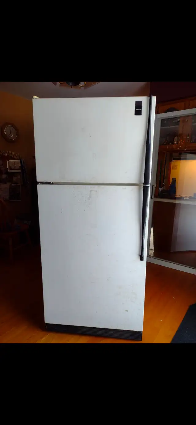 Fridge and stove