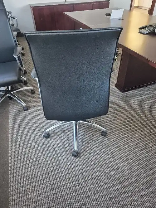 Allseating Zip Chair - High Back Leather Conference Chair! - Photo 2