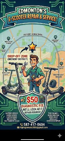​️ Edmonton’s E-Scooter Specialist