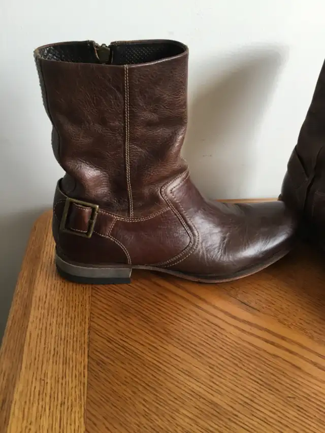 Cole Haan 9.5M Heritage Boots - Biker Moto Style - Photo 2
