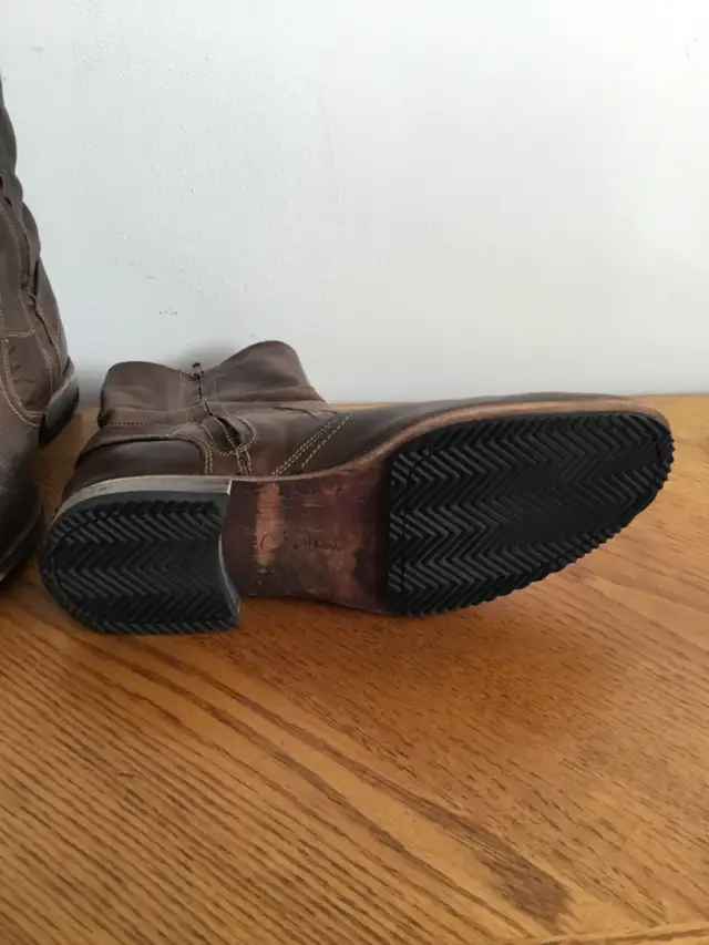 Cole Haan 9.5M Heritage Boots - Biker Moto Style - Photo 8