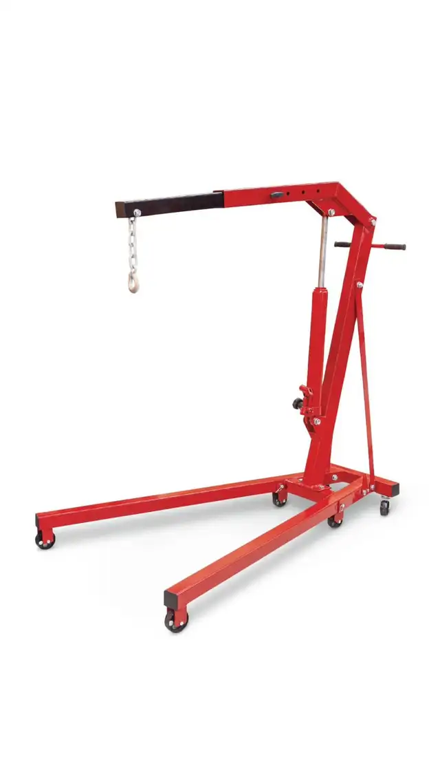 1 Ton Folding Hydraulic Shop Hoist/Crane - Photo 2