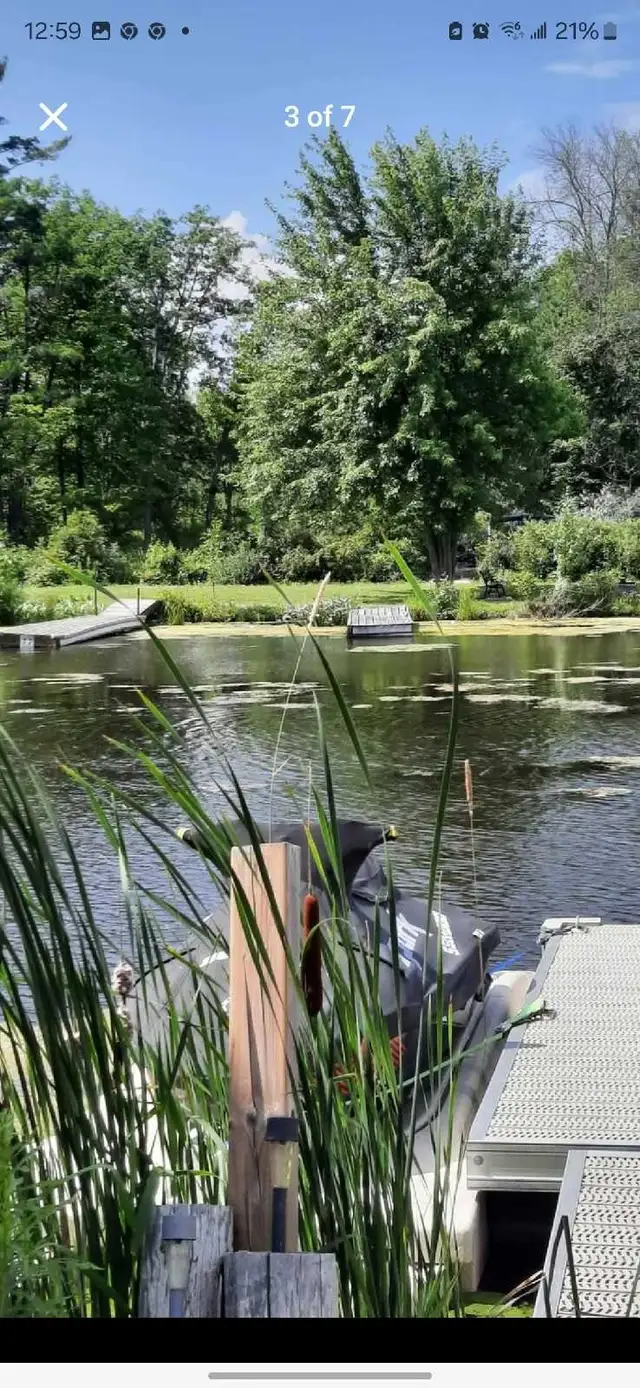 Muskoka trailer/cottage, water lot, 2 docks, shared beach, pool - Photo 3