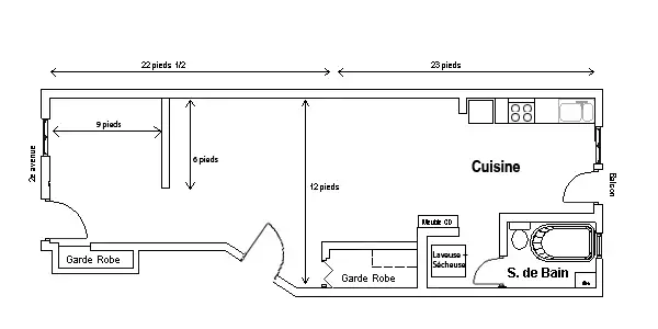 Beau 3 ½ à aire ouverte - Quartier Rosemont - Photo 9