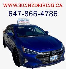 Driving lessons in Oshawa /car for road test in Oshawa