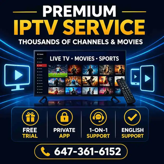 IPTV Service – Free Trial   Private App   Support Included