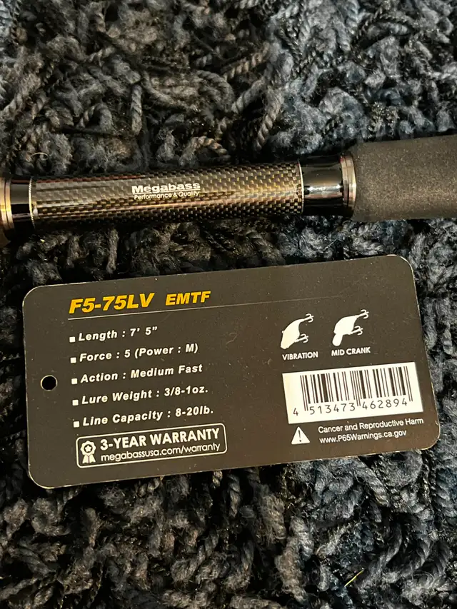 Megabass Levante Baitcaster Rod