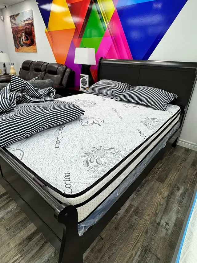 New Elegant Canadian Made very firm mattress Now On Sale