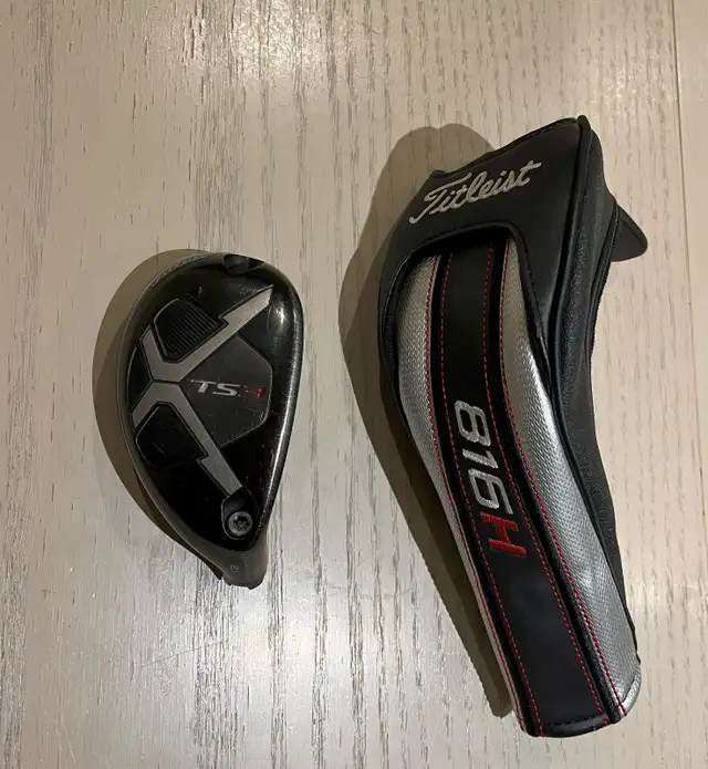 TITLEIST TS3 #4 HYBRID - 21 – RH – CLUBHEAD AND HEAD COVER ONLY - Photo 6