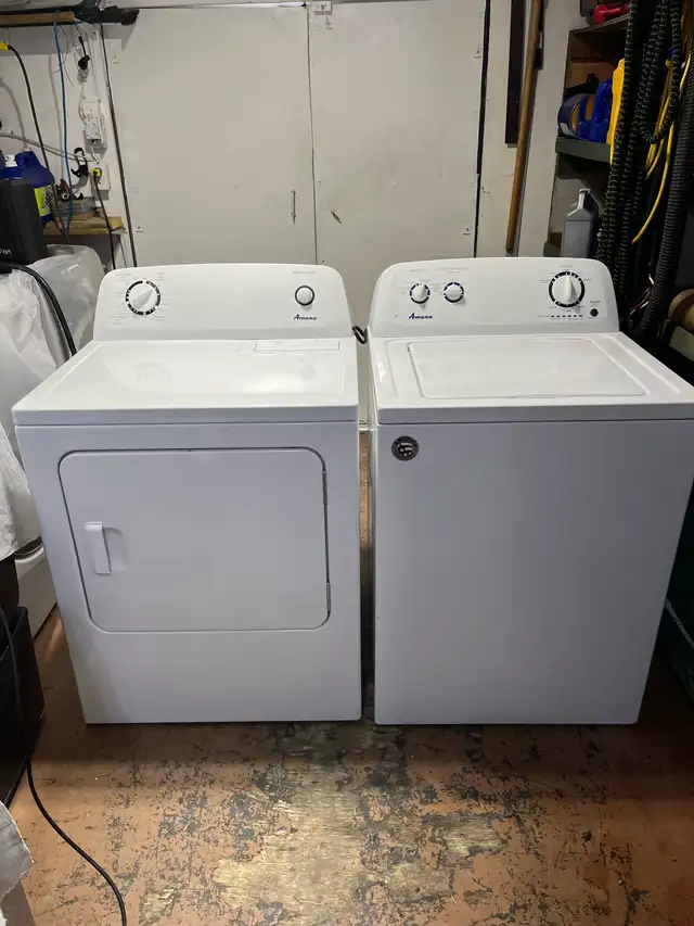 Amana Washer and Dryer