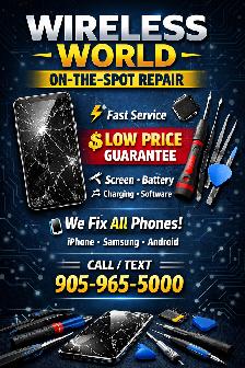 SAMSUNG/ IPHONE/ LG/ GOOGLE/ HUWAEIPHONE AND TABLE FIX ON THE S