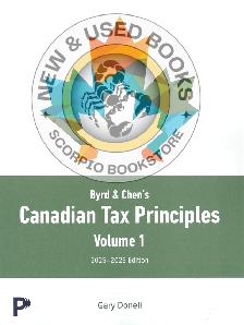 Byrd & Chen's Canadian Tax Principles 2025-2026 9780135357293
