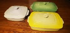 Le Creuset Stoneware Casserole Set