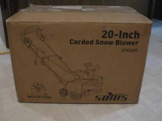 20 Inch Corded Snowblower, BRAND NEW - Photo 10