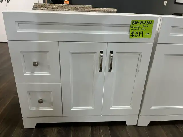 Huge Sale on 36" Bathroom Vanity Cabinets & 37" Countertops!