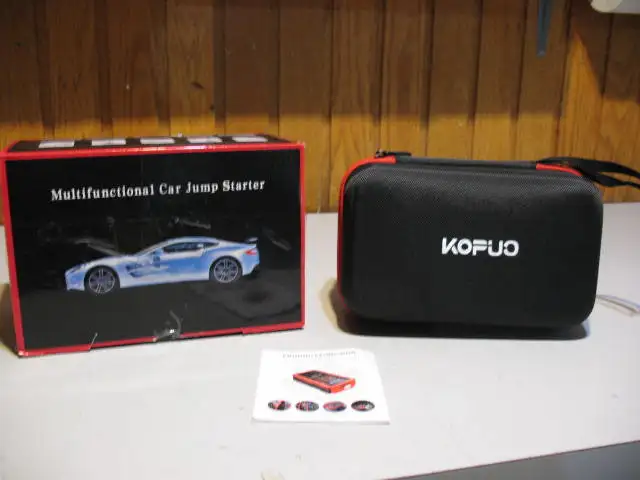 KOPUO 5-in-1 Portable Car Battery Jump Starter, BRAND NEW - Photo 5
