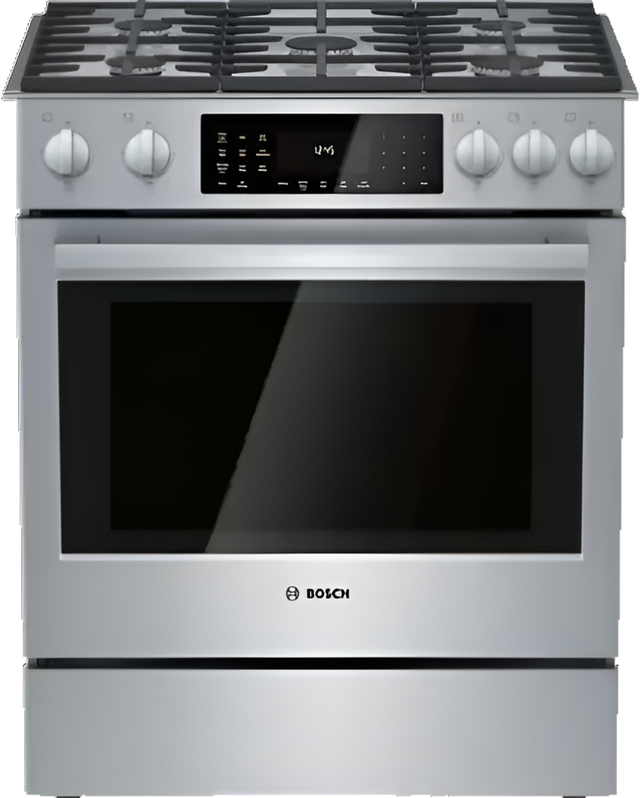 Bosch Dual Fuel Range 800 Series HDI8056C 30'Slide In Self Clean - Photo 2
