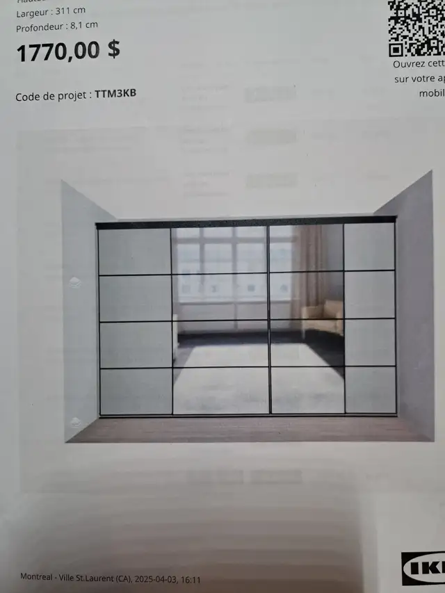 À LASALLE, BACHELOR 31/2 MEUBLÉ ET ENSOLEILLÉ. - Photo 2