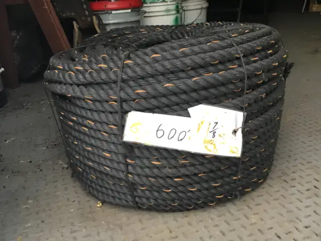 600’ of 7/8" Polypropylene Rope