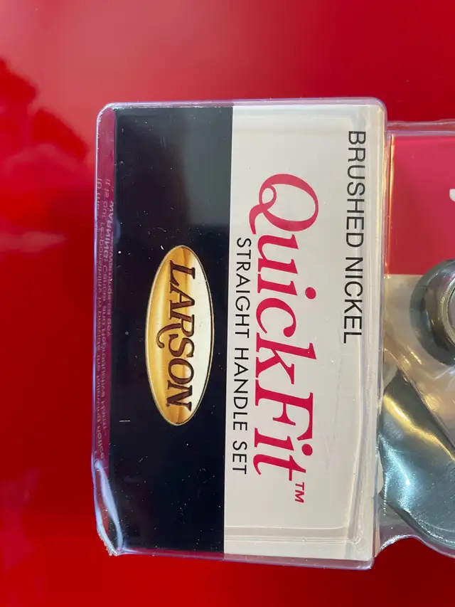 LARSON NICKEL STORM DOOR HANDLE SET(New) - Photo 2