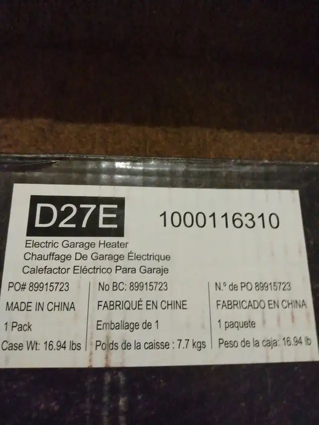 DYNA-GLO GARAGE HEATER - Photo 4