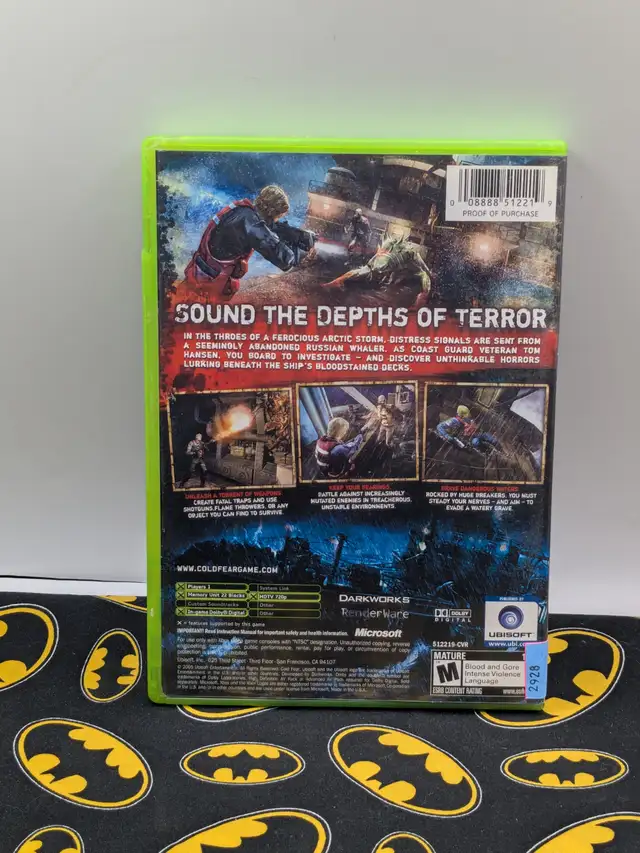 COLD FEAR XBOX (#2928) - Photo 2