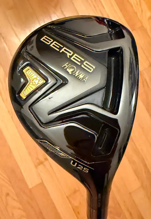 Honma Beres 2 star Fairway Wood & Black 25 Utility Hybrid