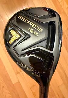 Honma Beres 2 star Fairway Wood & Black 25 Utility Hybrid