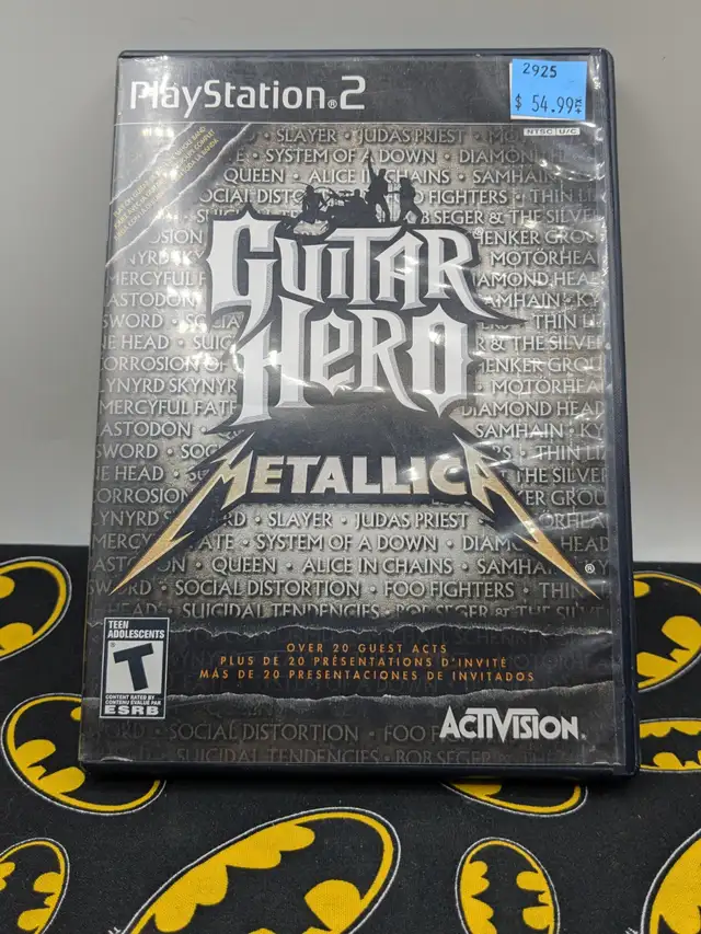 Guitar Hero Metallica PS2 (#2925)