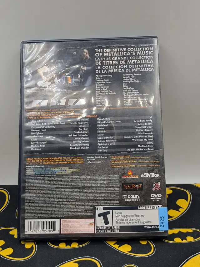 Guitar Hero Metallica PS2 (#2925) - Photo 2