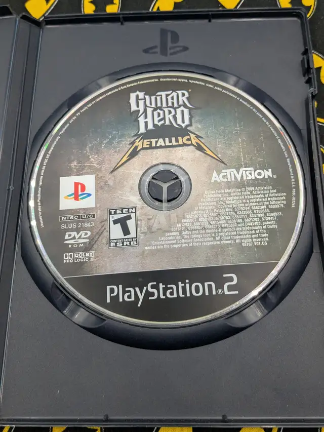 Guitar Hero Metallica PS2 (#2925) - Photo 5