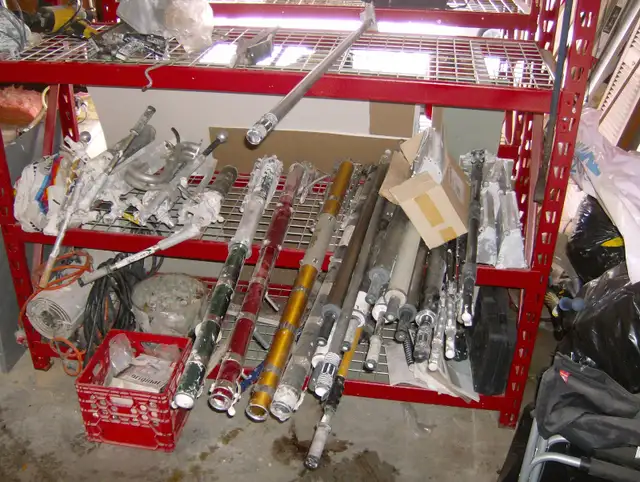 Used drywall equipment and materials